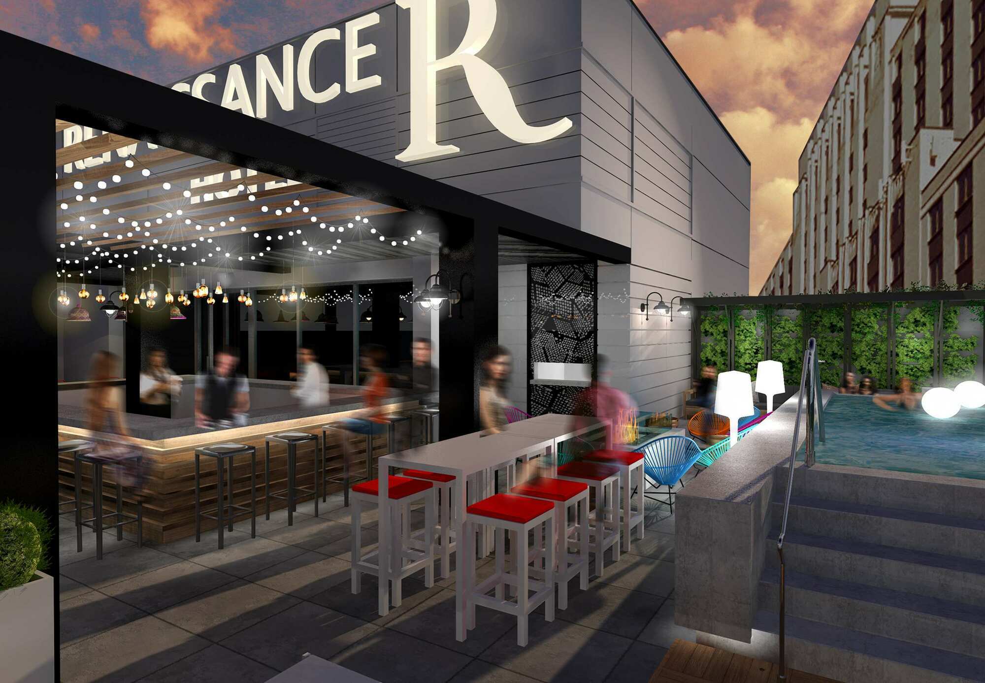 Renaissance Montreal Downtown Hotel Montréal Exterior foto